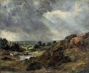 John Constable Branch hill Pond china oil painting artist